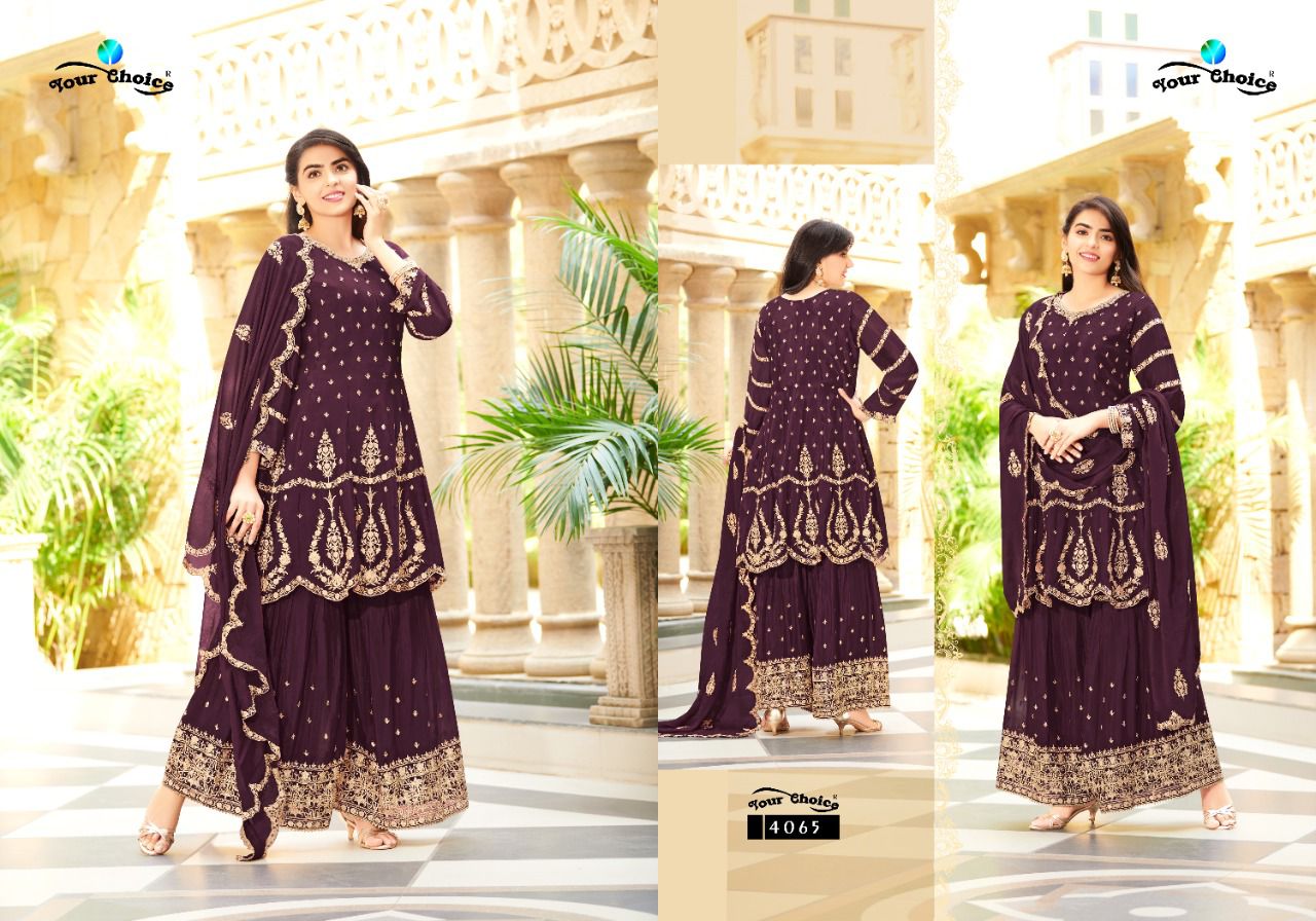 Your Choice Zuree Heavy Festive Wear Heavy Embroidery Designer Salwar Kameez Collection